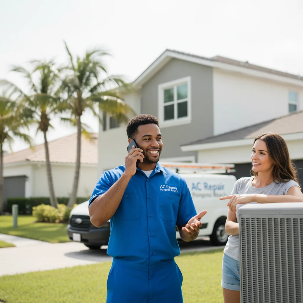 AC Repair Pompano Beach customer support in Ham Lake
